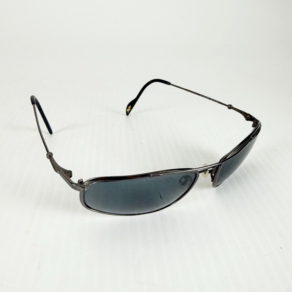 Maui Jim Flexon MJ-303-02 Gunmetal Gray Polarized Sunglasses AS IS